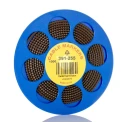 HellermannTyton Helagrip Slide-On Cable Marker 3 mm Cable Diameter Brown PVC, White Legend "1" 901-10268