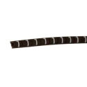 HellermannTyton Helagrip Slide-On Cable Marker 3 mm Cable Diameter Brown PVC, White Legend "1" 901-10268
