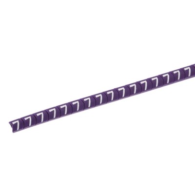 HellermannTyton Helagrip Slide-On Pre-Printed Cable Marker White Legend 3 mm Max Cable Diameter PVC 901-10274