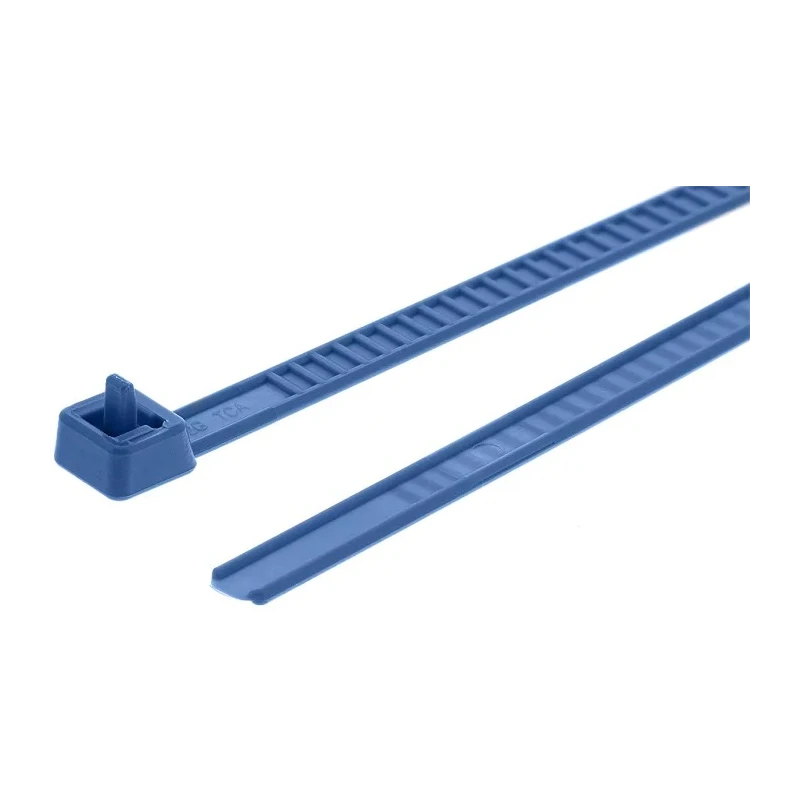 HellermannTyton Releasable Cable Tie Blue Polyamide 66 195 mm x 4.7 mm 115-00006 LR55R-PA66-BU
