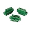 Wurth Elektronik 3-Contact 3.5 mm Pitch 1 Row Pluggable Terminal Block, 10A, Polyamide 66, Green, Model 691367110003