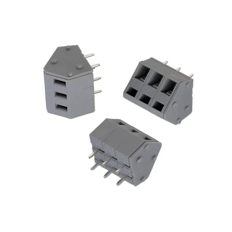 Wurth Elektronik 3-Contact 5 mm Pitch 15A PCB Terminal Block, Through Hole, 1 Row 691413720003B