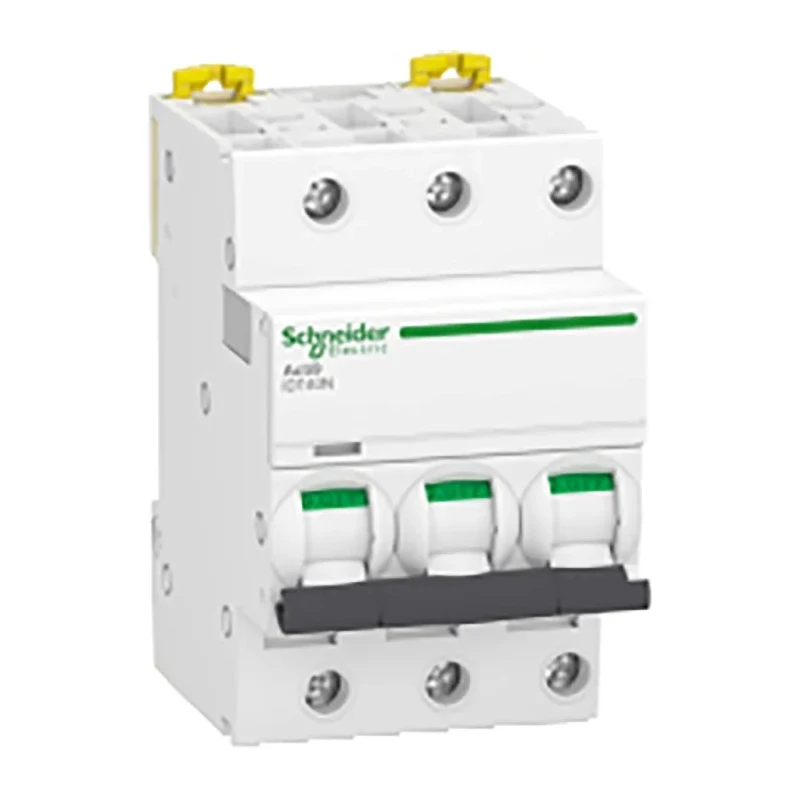 Schneider Electric Acti9 Miniature Circuit Breaker, 3-Pole, 20A, Type D Thermal Magnetic, 10 kA Breaking Capacity A9P34320