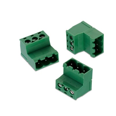 Wurth Elektronik 3485 Series Pluggable Terminal Block 4-Contact 5.08 mm Pitch 1 Row 20A Voltage 1.6kV Polyamide 691348500004