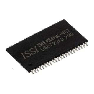 ISSI Static Random Access Memory SRAM 4MB 256K x 16 Bit Asynchronous 10ns 44-Pin TSOP IS61LV25616AL-10TLI