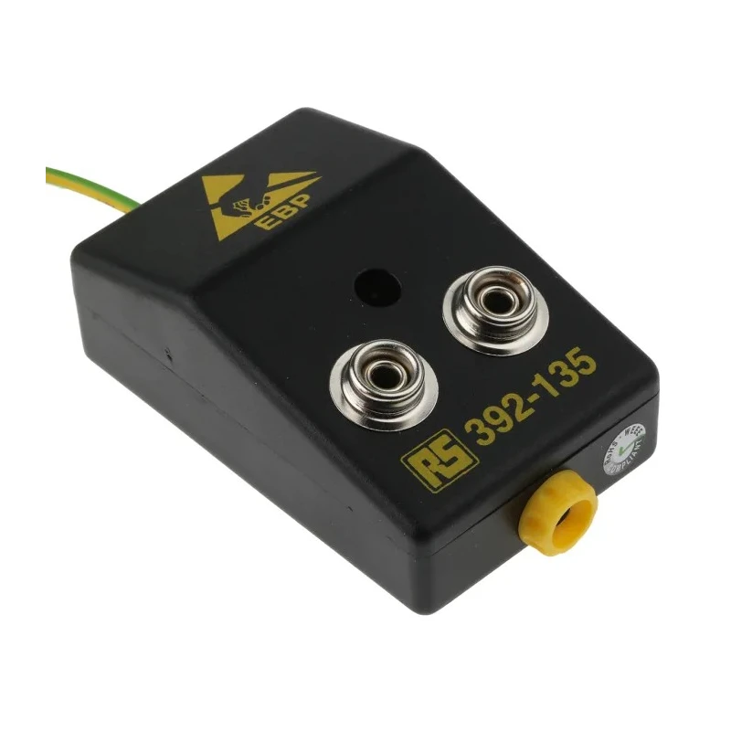 RS PRO ESD Earth Bonding Box with 10 mm Stud, Ring Terminal, Compliant to EN 61340-5-1 392-135