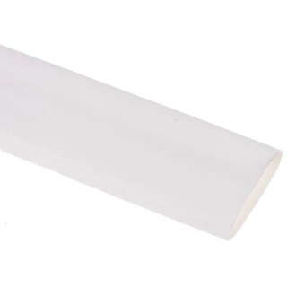 RS PRO Heat Shrink Tubing White Polyolefin Flame Retardant 19.1 mm Sleeve Diameter x 1.2m Length 2:1 Ratio 392-292