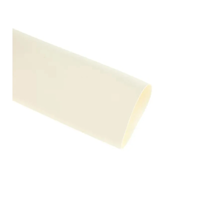 RS PRO Heat Shrink Tubing White 25.4 mm Sleeve Diameter x 1.2 m Length Polyolefin Flame Retardant 2:1 Shrink Ratio 392-309