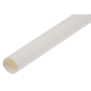 RS PRO Heat Shrink Tubing White 4.8 mm Sleeve Diameter 1.2 m Length 2:1 Ratio 392-258