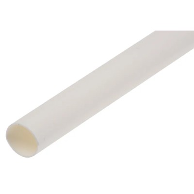 RS PRO Heat Shrink Tubing White 4.8 mm Sleeve Diameter 1.2 m Length 2:1 Ratio 392-258