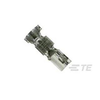 TE Connectivity AMP CT Series Female Crimp Terminal, 4A Current, Gold Plating, 5.9mm Length, 22 AWG Min Crimp, 26 179227-4