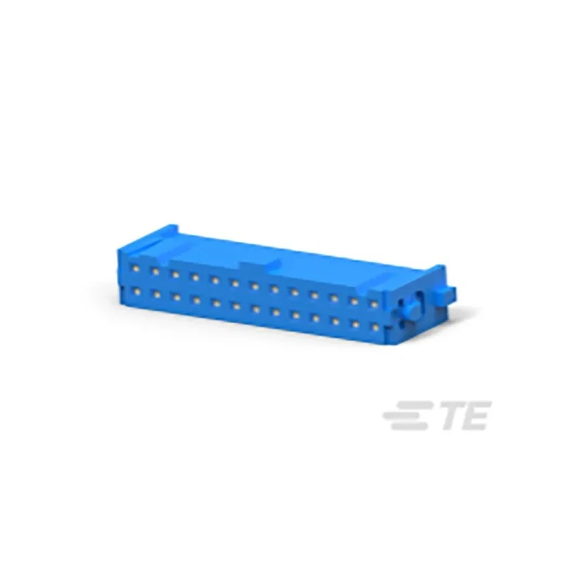 TE Connectivity 26-Way IDC Connector Female for Cable, 2 Row, 1A, 300V, Shrouded, Gold Contact Plating 1-1658526-5