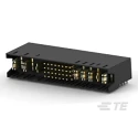 TE Connectivity Multi-Beam XLE Series Right Angle PCB Header 40 Contact 5.08 mm Pitch 4 Row Shrouded 6450849-7