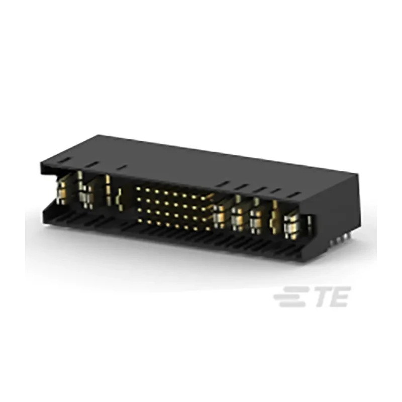 TE Connectivity Multi-Beam XLE Series Right Angle PCB Header 40 Contact 5.08 mm Pitch 4 Row Shrouded 6450849-7