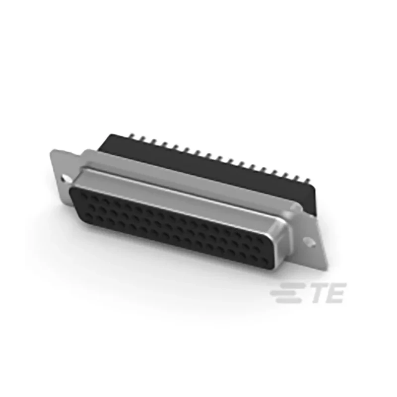 TE Connectivity AMPLIMITE HD-20 50 Way Straight 2.77 mm Pitch Through Hole D-Sub Connector Female 5745191-1