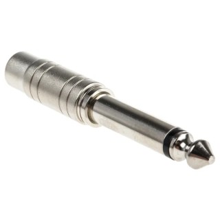 RS PRO Audio Male 1.4 in Mono Straight RCA AV Adapter 392-582