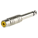 RS PRO Audio Male 1.4 in Mono Straight RCA AV Adapter 392-582