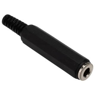 RS PRO 6.35 mm Cable Female 3 Pole Stereo Jack Connector 392-598