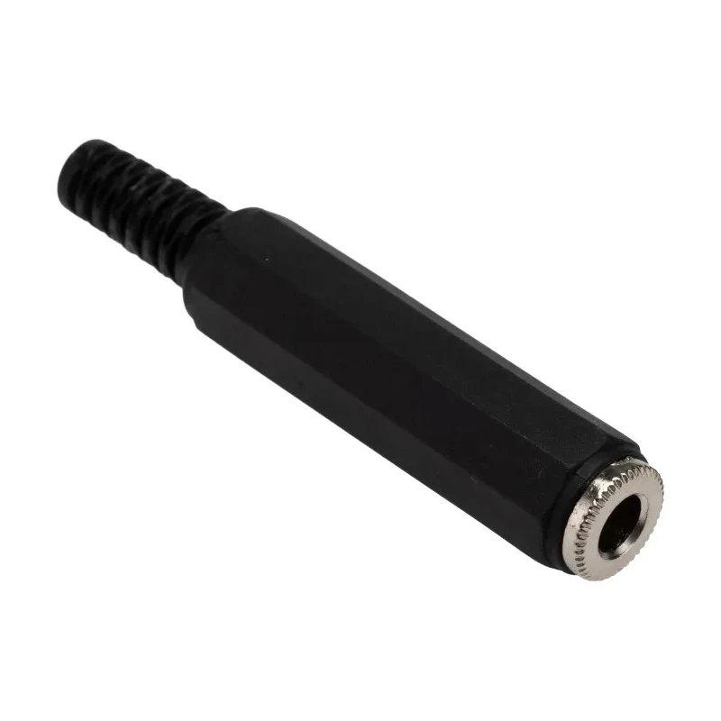 RS PRO 6.35 mm Cable Female 3 Pole Stereo Jack Connector 392-598