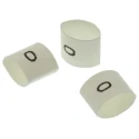 TE Connectivity Heatshrink Pre-Printed Cable Marker White for 2-6 mm Cable Diameter TRSA-1019/E/1/0