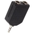 RS PRO Audio Male 3.5 mm Stereo Straight 1/4 in Stereo AV Adapter 392-564