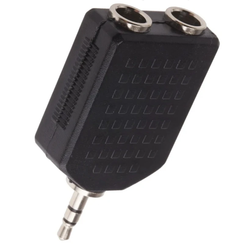 RS PRO Audio Male 3.5 mm Stereo Straight 1/4 in Stereo AV Adapter 392-564