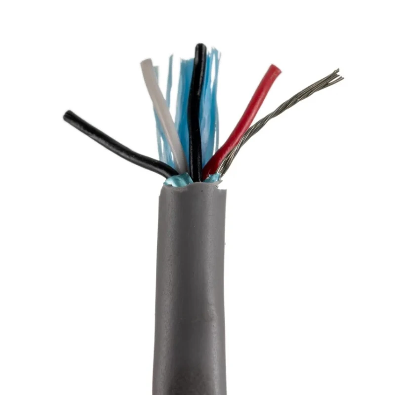 Alpha Wire 5472C Series Data Cable 2 Pairs 4 Cores 100 m Grey Polyvinyl Chloride Sheath 300V Flame Retardant 5472C SL033
