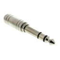 RS PRO Audio Male 1.4 in Stereo Straight 3.5 mm Stereo AV Adapter 392-576