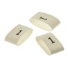 TE Connectivity Pre-Printed White Polyolefin Heatshrink Cable Marker for 4mm to 12mm Cable TRSA-1019/G/1/1