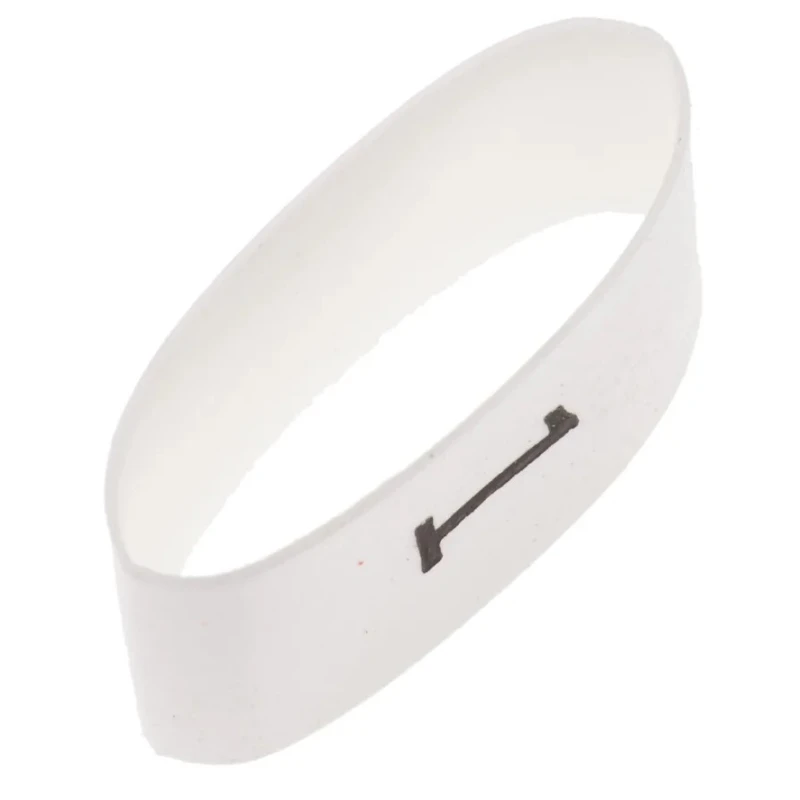 TE Connectivity Pre-Printed White Polyolefin Heatshrink Cable Marker for 4mm to 12mm Cable TRSA-1019/G/1/1