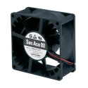 Sanyo Denki 9G Series Axial Fan, 24V DC, 13.4W Power, 560mA Max Current, 152.9 m³/h Air Flow, 80mm x 80mm x 38mm 9G0824G101