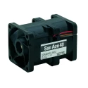 Sanyo Denki Axial Fan 12V DC 18W 1A Backward Curve Ball Bearing 60 mm Frame 9CRA Series 9CRA0412P5G03