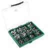 RS PRO Stainless Steel 410 Piece Flat Head Hex Socket Drive Screw and Bolt Kit 393-179