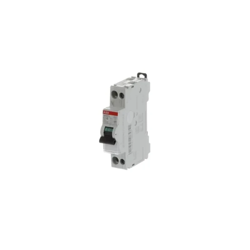ABB SN201L Miniature Circuit Breaker 1-Pole 16A Type C 230V AC 4.5kA Breaking Capacity 2CSS245102R0164 SN201 L C16-L
