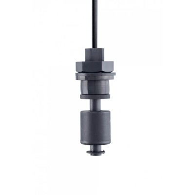 RS PRO External Vertical Nitrile Rubber (NBR) Float Switch, Nylon Housing, 1 m Cable, NO/NC, 240 V AC Max, 120 V DC 191-9495