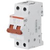 ABB Miniature Circuit Breaker 2-Pole 40A 462V AC 131V DC Screw Terminals DIN Rail Mount SD200 SD200