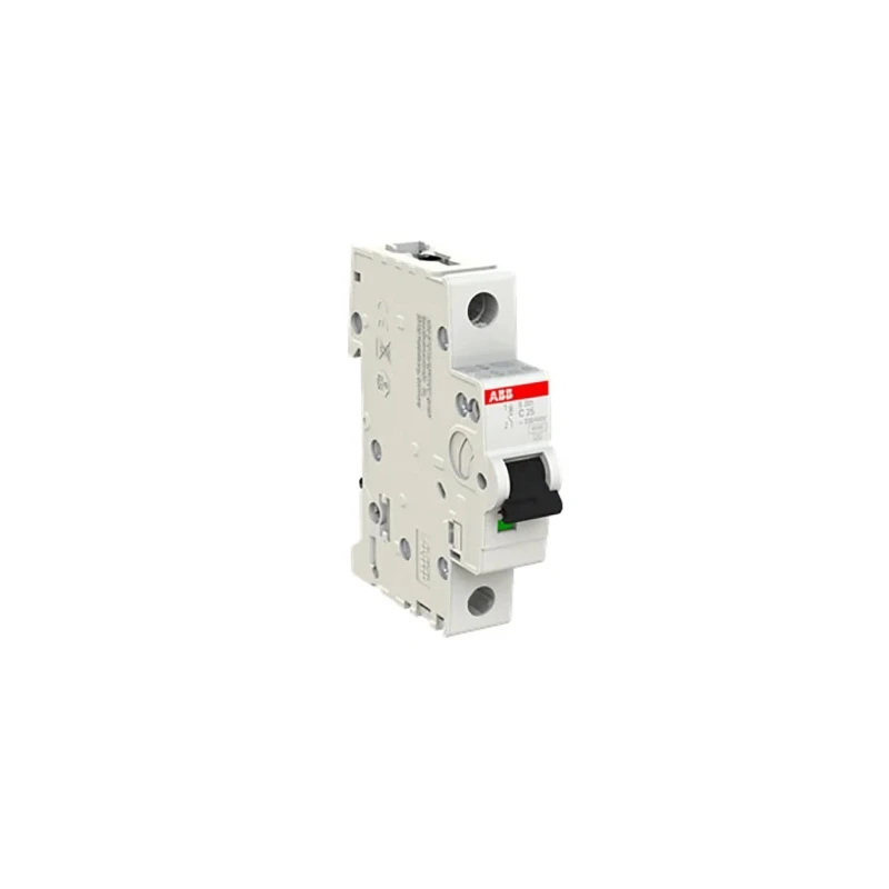 ABB System Pro M Compact Miniature Circuit Breaker, 1-Pole, 25A, Type C, 400V AC, 72V DC, 20kA 2CDS251001R0254 S201-C25