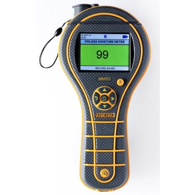 Protimeter Advanced Moisture Meter with LCD Display, Battery-Powered, Compact Data Logging MMS3- Basic BLD9800