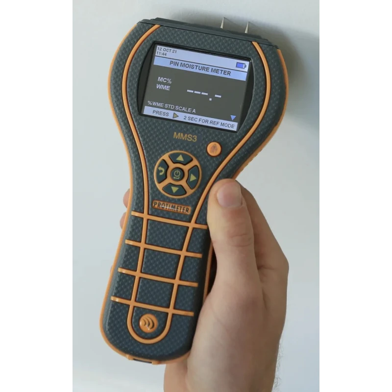 Protimeter Advanced Moisture Meter with LCD Display, Battery-Powered, Compact Data Logging MMS3- Basic BLD9800