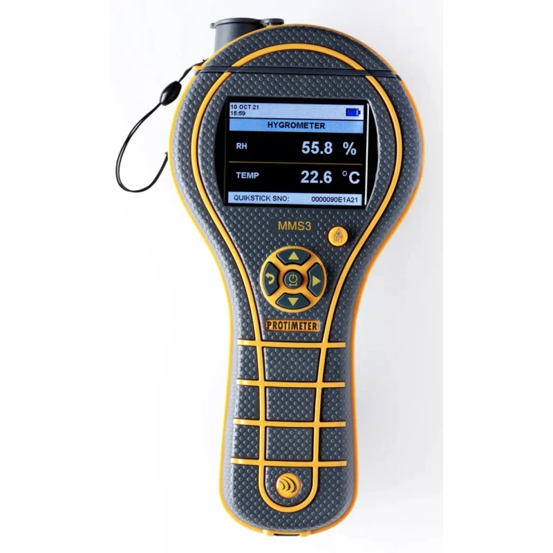 Protimeter Advanced Moisture Meter with LCD Display, Battery-Powered, Compact Data Logging MMS3- Basic BLD9800