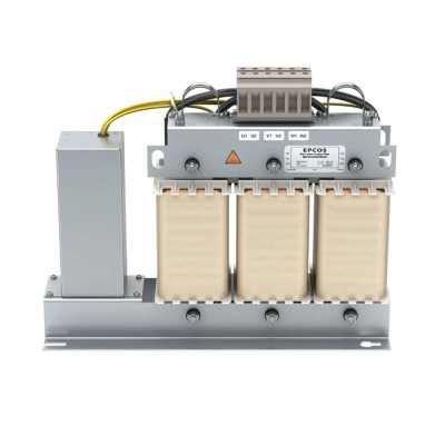 TDK Wall Mount EMC Filter 26A 690V AC 50Hz/60Hz Terminal Block 3 Phase B84143V0026R230