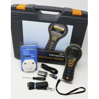 Protimeter Digital Hygrometer with Dew Point Function, Bluetooth Interface, 0-50°C, ±2 %RH Accuracy BLD7750