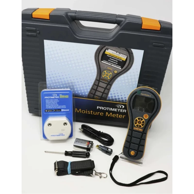 Protimeter Digital Hygrometer with Dew Point Function, Bluetooth Interface, 0-50°C, ±2 %RH Accuracy BLD7750
