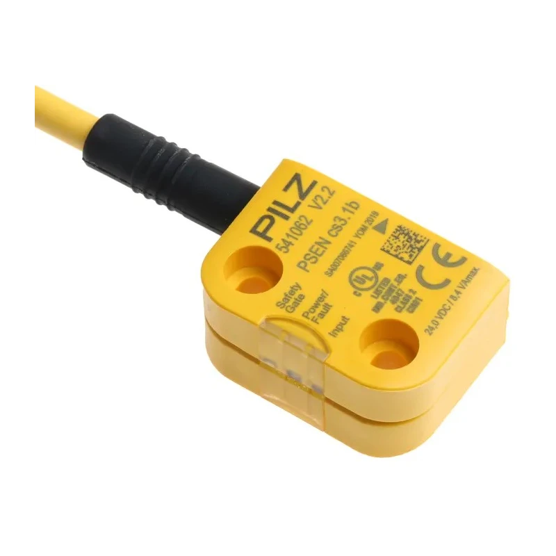 Pilz PSEN Series Transponder Non-Contact Safety Switch, Polybutylene Terephthalate Housing, 24V DC, 100mA, 10 m Cable 541012