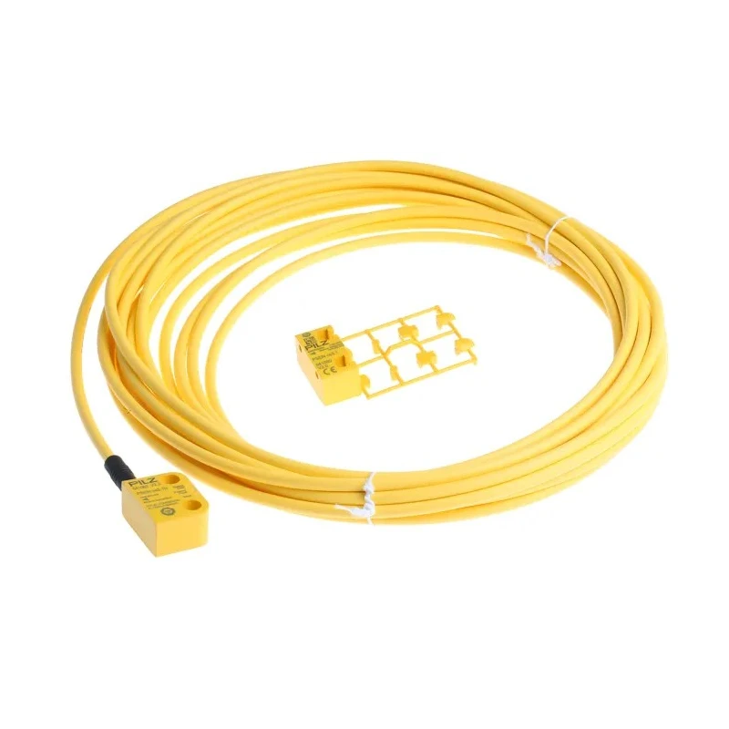 Pilz PSEN Series Transponder Non-Contact Safety Switch, Polybutylene Terephthalate Housing, 24V DC, 100mA, 10 m Cable 541012