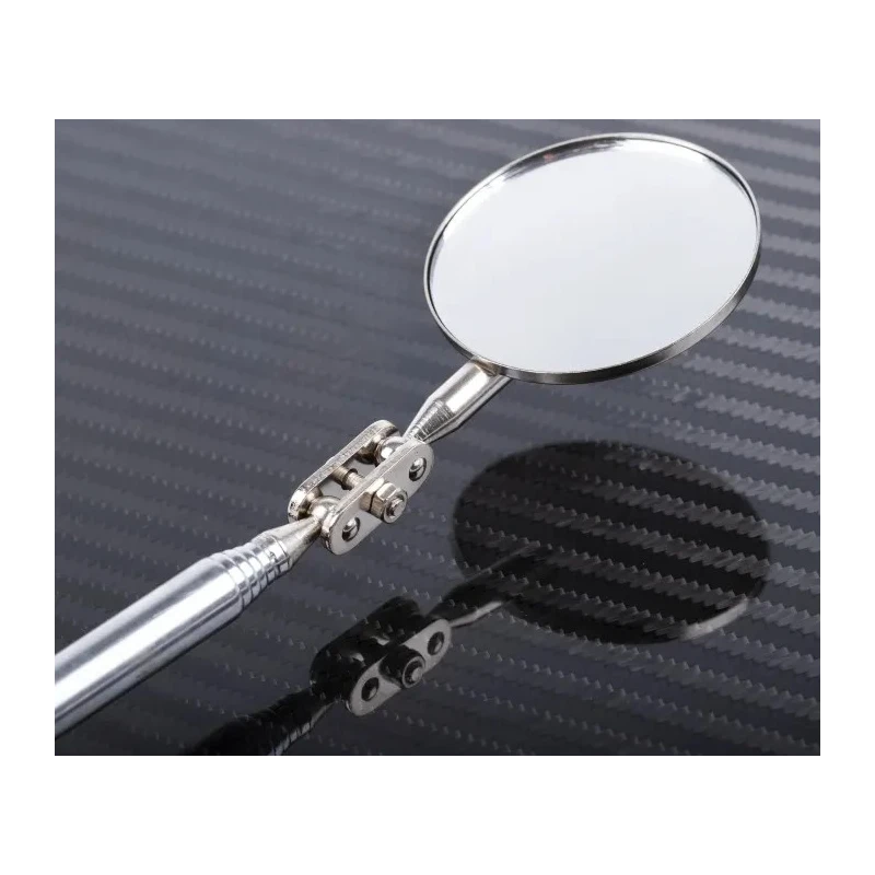 RS PRO Inspection Mirror Probe, 50 mm Mirror Diameter, Flexible Adjustable Illuminated Telescopic Insulated 394-172