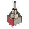 RS PRO DPDT Toggle Switch Panel Mount On-Off-On Solder Terminal 26 V dc 112 V ac 394-421