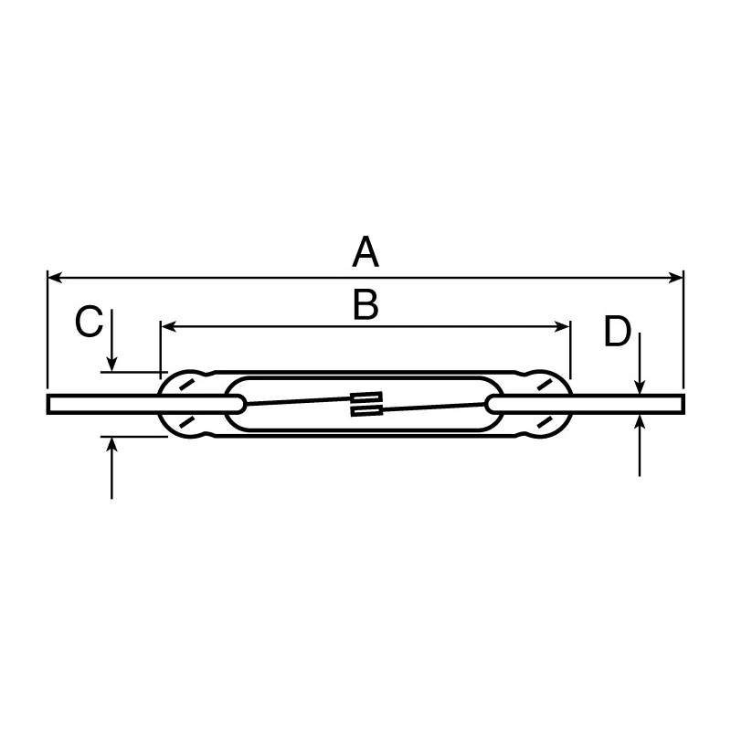 Cynergy3 SPCO PCB Reed Switch 250 mA 175 V AC/DC 