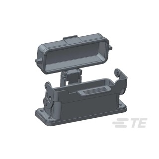 TE Connectivity Heavy Duty Power Connector Housing HDC Series, Panel Mount, Die Cast Aluminium, IP65, Model T1519162000-000