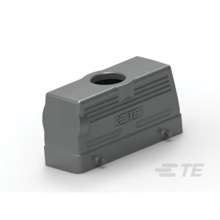 TE Connectivity HDC Range Heavy Duty Power Connector Hood Copper Body IP65 M32 Vertical Cable Entry T1220240132-000